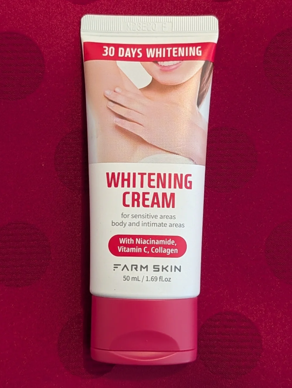 Farm Skin Whitening Cream With Niacinamide, Vitamin C And Collagen New Sealed